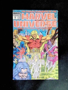 Official Handbook of the Marvel Universe Delux Edition #20  MARVEL 1988 VF+