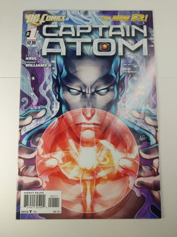 Captain Atom New 52 #1 VF 2011 DC Comics C130A 