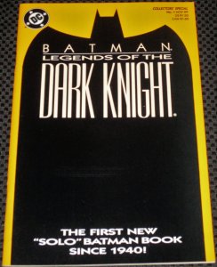 Batman: Legends of The Dark Knight #1 (1989) Orange Cover