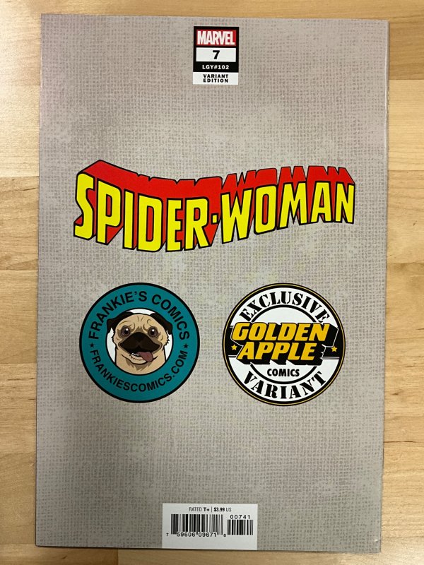 Spider-Woman #7 Momoko Virgin Cover (2021)
