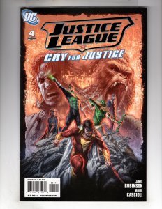 Justice League: Cry for Justice #4 (2009)   / ECA12x