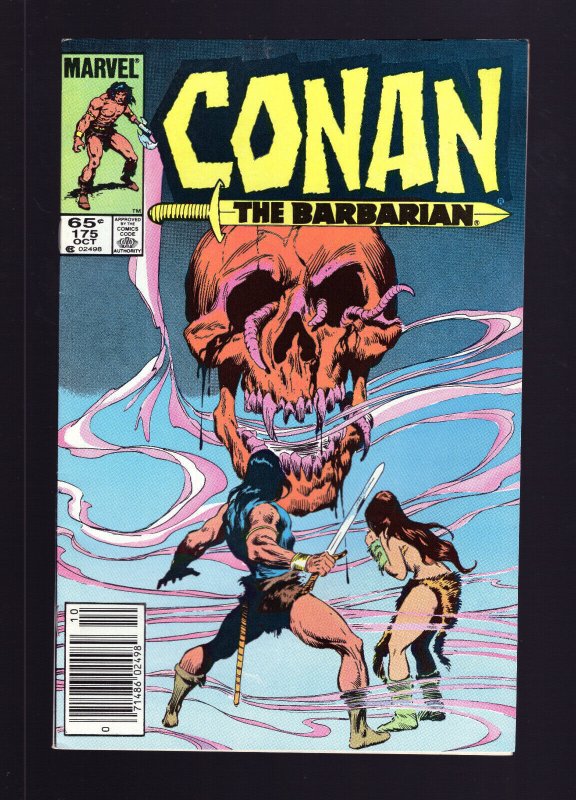 Conan the Barbarian #175 - John Buscema Cover Art. Newsstand Edition. (9.2) 1985