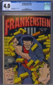 FRANKENSTEIN #21 CGC 4.0 DICK BRIEFER