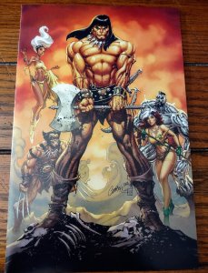 Conan the Barbarian #1 NM Unknown Comics J Scott Campbell Virgin Variant 