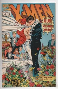 X-MEN #30, VF/NM, Wedding w/ cards, 1991 1994, Jean Grey weds Scott Summers