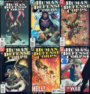 HUMAN DEFENSE CORPS (2003) 1-6  COMPLETE!