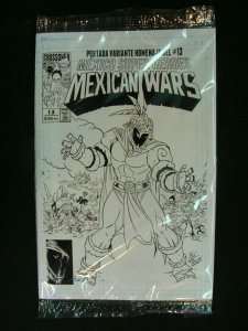 Mexico Super Heroes Mexican Wars Koatl #13 B&W  Variant Marvel Secret Wars #8 NM