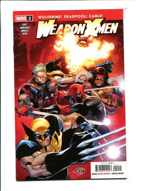 Weapon X-Men 3PC #1-3 - Steve Skroce + Chris Cross Covers (9.0/9.2) 2025
