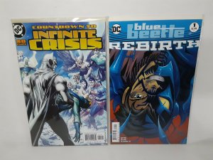 BLUE BEETLE: REBIRTH #1 + COUNTDOWN TO INFINITE CRISIS SPECIAL - FREE SHIPPING