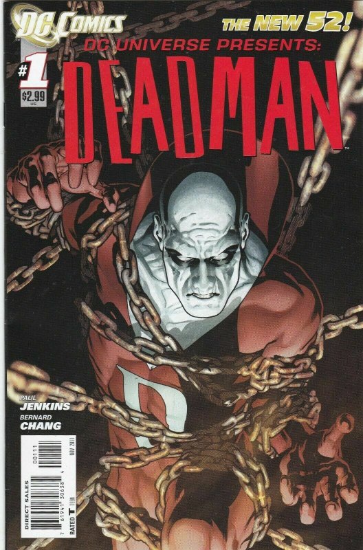 DARK,DEMON KNIGHTS & DEADMAN #1’s DC NEW 52 NM. 2011