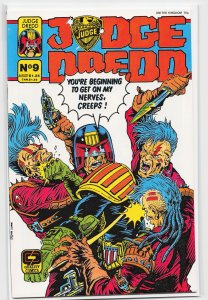 Judge Dredd #9 (1987) Judge Dredd