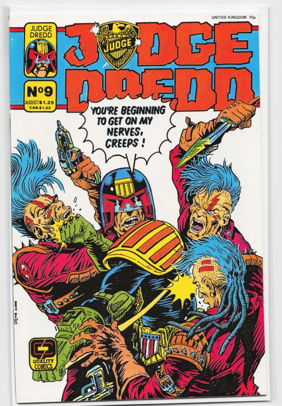 Judge Dredd #9 (1987) Judge Dredd