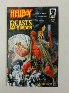 Hellboy Beasts of Burden Sacrifice One-Shot 2010 Evan Dorkin Jill Thompson VF/NM 