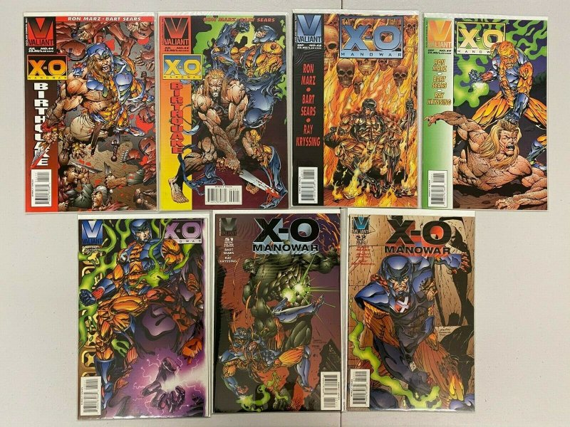 X-O Manowar Valiant Comic Lot #7-52 39 Diff Books 8.0 VF (1992-1995)