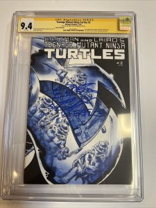 TMNT Teenage Mutant Ninja Turtles (1985) #2 (CGC 9.4 WP) 2nd Print | Signed