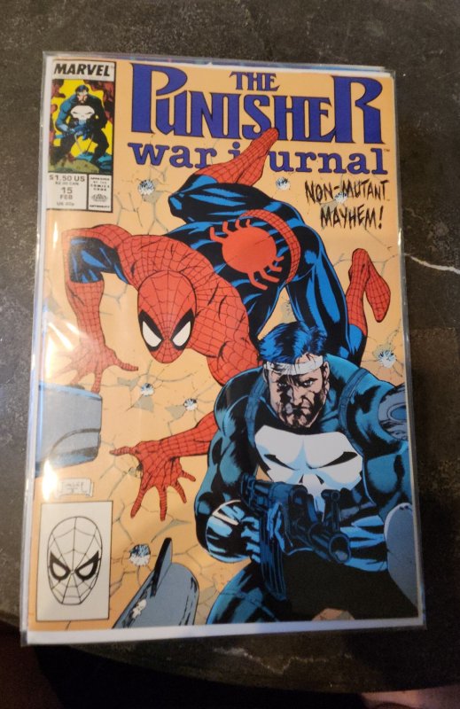 The Punisher War Journal #15 Newsstand Edition (1990)