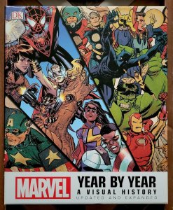 MARVEL: YEAR By YEAR Updated & Expanded (DK 2017, Hardcover) NEW w Slipcase