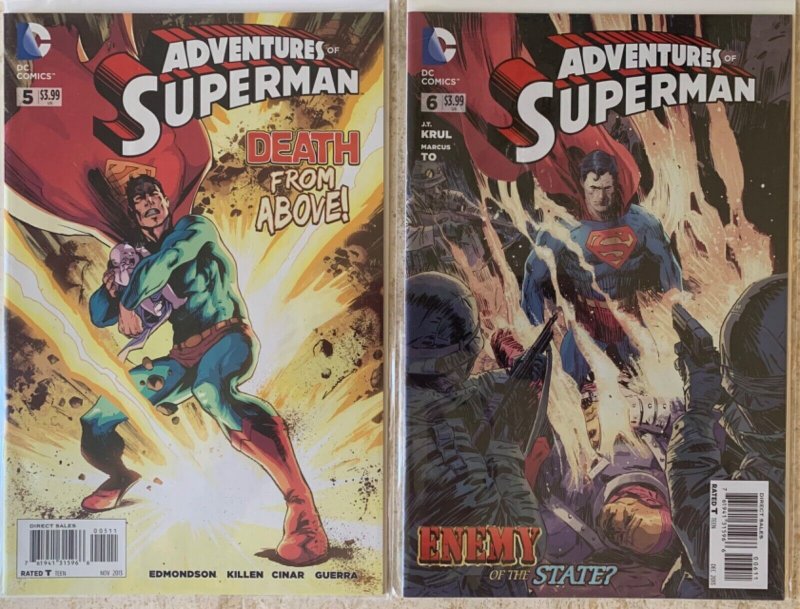 ADVENTURES OF SUPERMAN 1-17, SUPERMAN UNCHAINED 1-9 + VARIANTS | 31 TOTAL