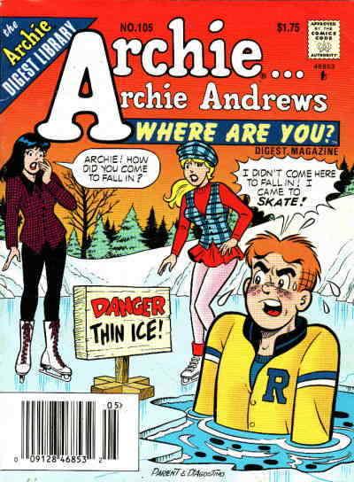 Archie…Archie Andrews, Where Are You? Digest Magazine #105 VF; Archie | save on