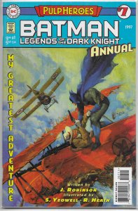 Batman: Legends of the Dark Knight  vol. 1 Annual   #7 VF (Pulp Heroes) Robinson