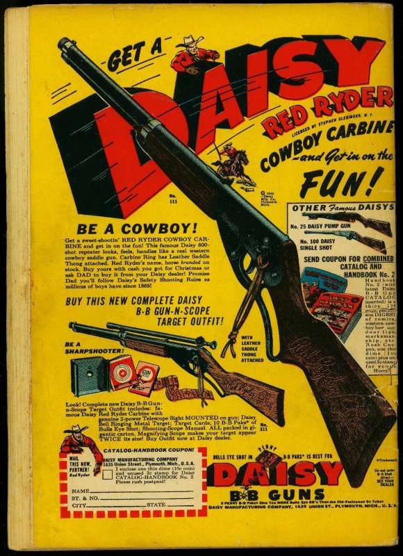 Jimmy Wakely #4 1950- Frazetta- Alex Toth- Kurtzman- DC Western FR/G