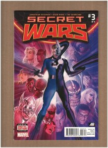 Secret Wars #3 Marvel Comics 2015 Alex Ross Spider-man Thor NM- 9.2