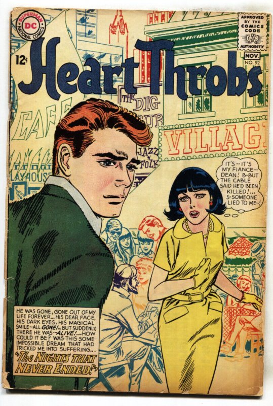 Heart Throbs #92--1965 --DC--Romance--comic book