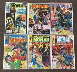 Nomad #7,8,9,10,11,12 NM Lot 1992 Gambit Marvel Comics
