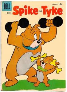 2 Issues! SPIKE and TYKE #10 & 12  (1957-58)12 Father & Pup Stories +Tom & Jerry