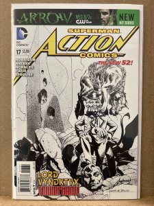 Action Comics #17 Sketch Cover (2013)