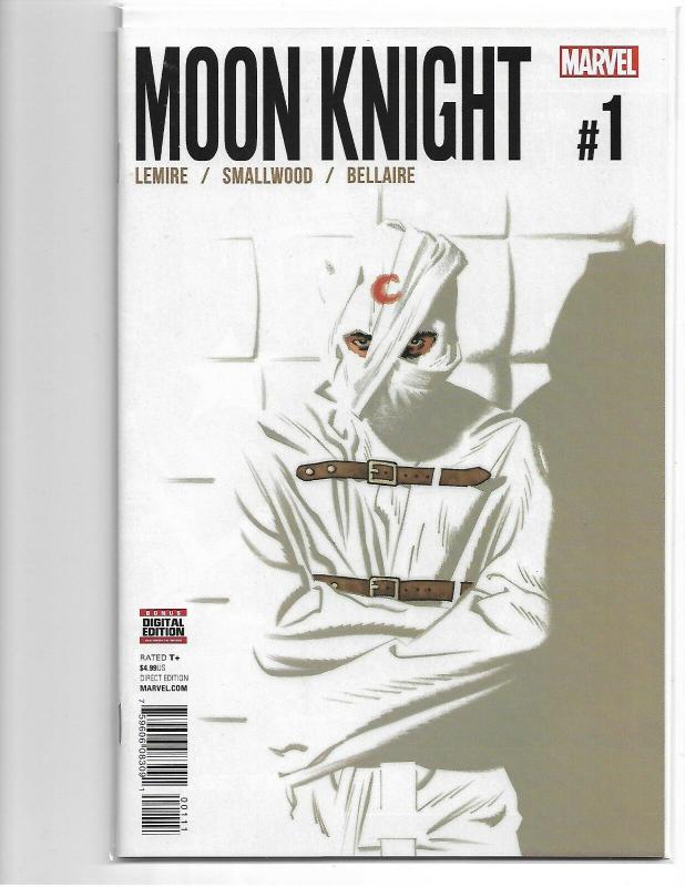 MOON KNIGHT #1 - NM/NM+ 1ST PRINT JEFF LEMIRE RUN - MARVEL -MODERN AGE KEY ISSUE