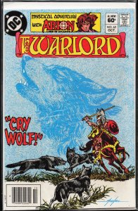 Warlord #62 Newsstand Edition (1982) Warlord