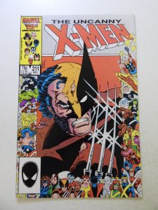 The Uncanny X-Men #211 (1986) NM- condition