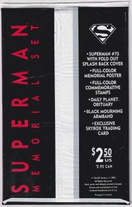 Superman #75 Black Bag Edition (1993) Superman