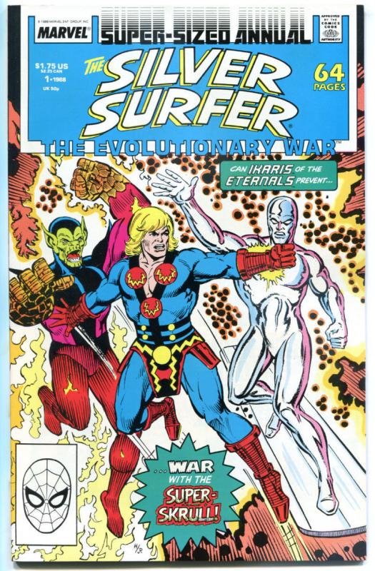 SILVER SURFER Annuals #1 2 3, VF/NM, Eternals, Deviant, 1987, more SS in store