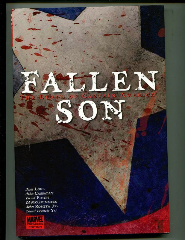 MARVEL FALLEN SON: THE DEATH OF CAPTAIN AMERICA HC/GN (VF) 2007 1st PRINTING