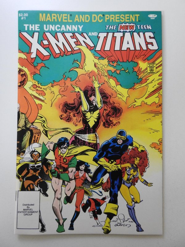 Marvel and DC Present W/ Uncanny X-Men & New Teen Titans (1982) VF-NM Condition!
