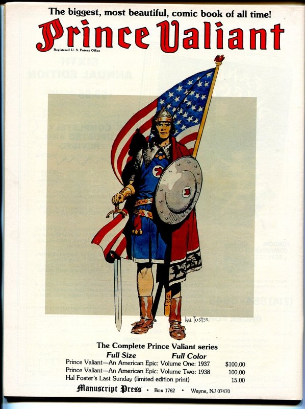 Comics Review #4  1984 - Manuscript Press  -VF - Comic Book