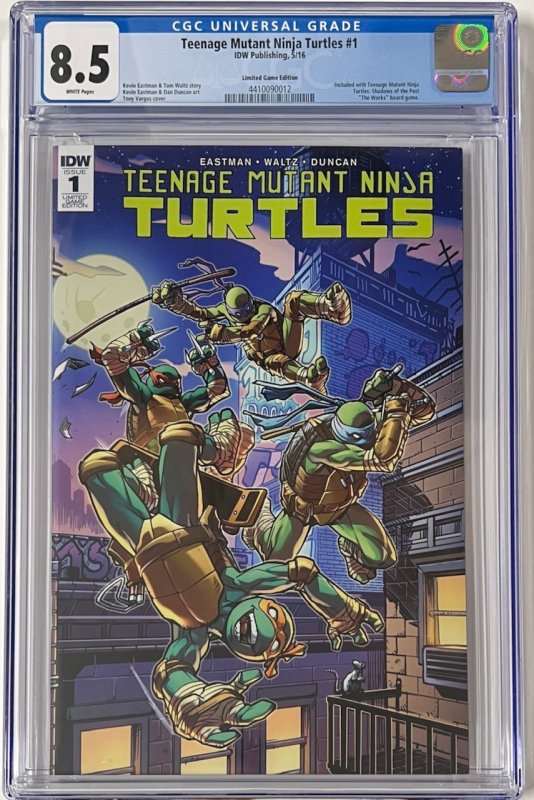 Teenage Mutant Ninja Turtles #1 Game Edition Cover B (2011)