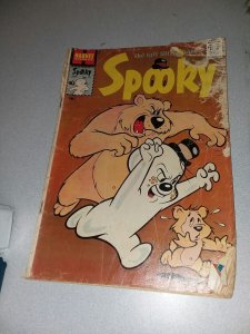 SPOOKY TUFF LITTLE GHOST #12 1957 HARVEY COMICS wendy the witch predates #1