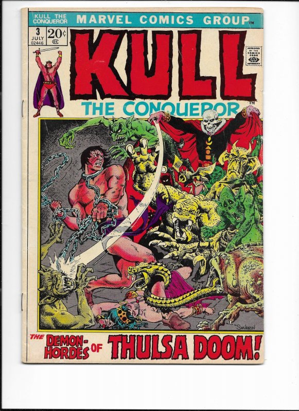 Kull, the Conqueror #3 (1972)