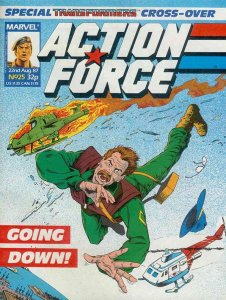 Action Force (Marvel UK) #25 FN ; Marvel UK | G.I. Joe Transformers