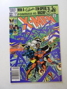 The Uncanny X-Men #154 Newsstand Edition (1982) VF condition