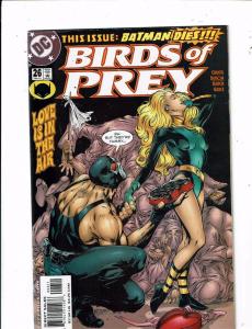 Lot of 6 Birds of Prey DC Comic Books #20 21 25 26 27 28 MS18