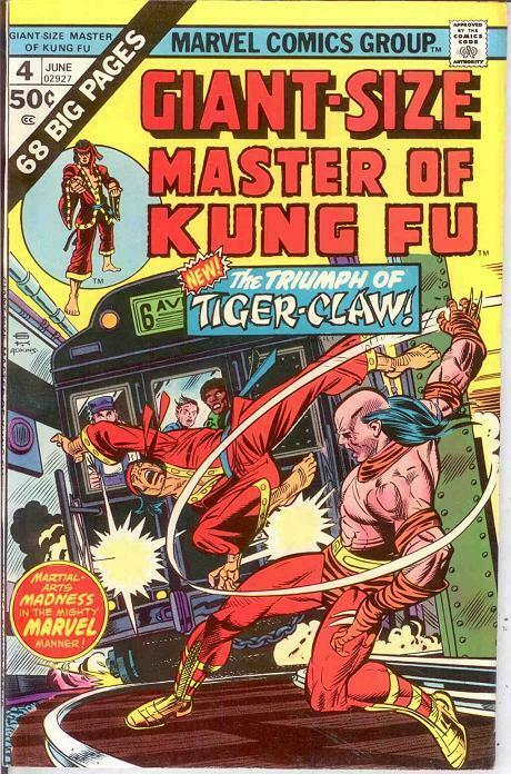 MASTER OF KUNG FU (1974-1983) GS  4 VF-NM June 1975 COMICS BOOK