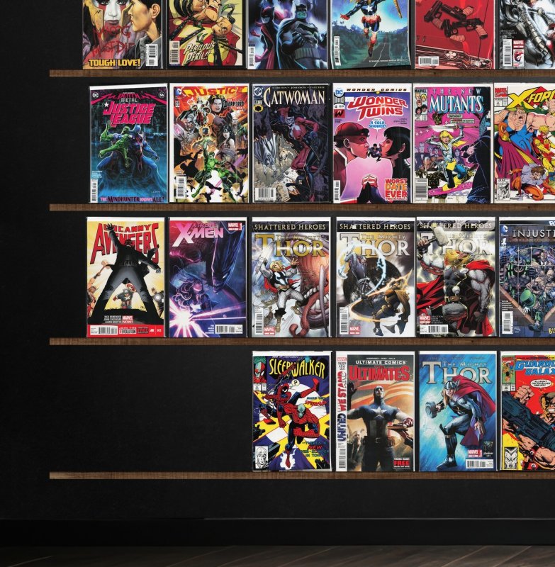 Huge Lot 150+ Comics with The Mighty Thor, Grayson, Green Arrow & More!