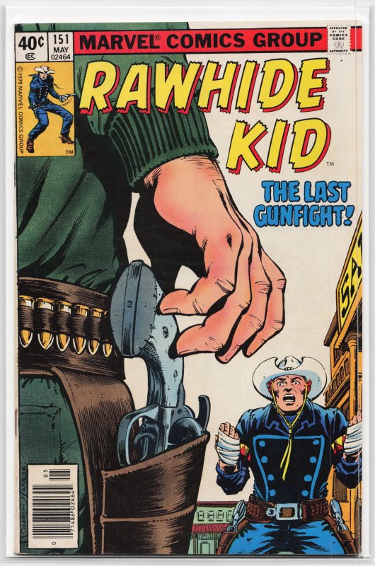 The Rawhide Kid #151 (1979) Rawhide Kid