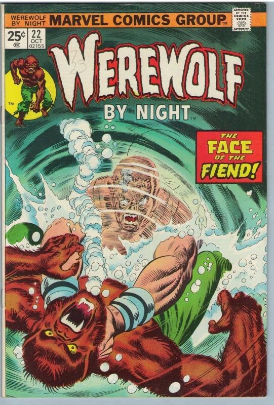 Werewolf by Night 22 Oct 1974 VF (8.0)