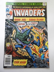 The Invaders #9 (1976) VG Condition