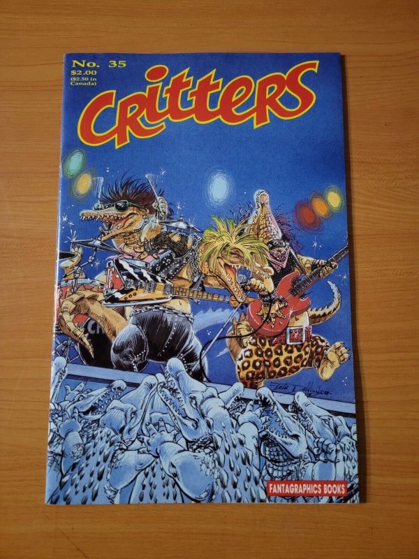 Critters #35 ~ NEAR MINT NM ~ 1989 Fantagraphics Comics